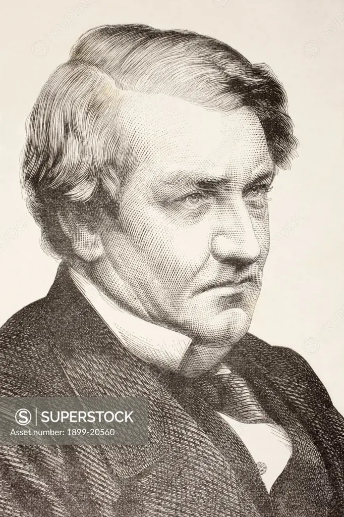 Richard Southwell Bourke, 6th Earl of Mayo, 1822 to 1872. Irish statesman. From a 19th century illustration. 