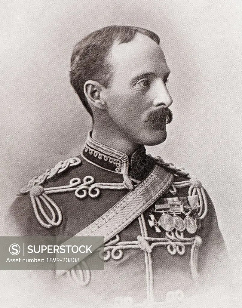 Sir Ian Standish Monteith Hamilton, 1853 to 1947. General in the British Army. From the book South Africa and the Transvaal War by Louis Creswicke, published 1900.