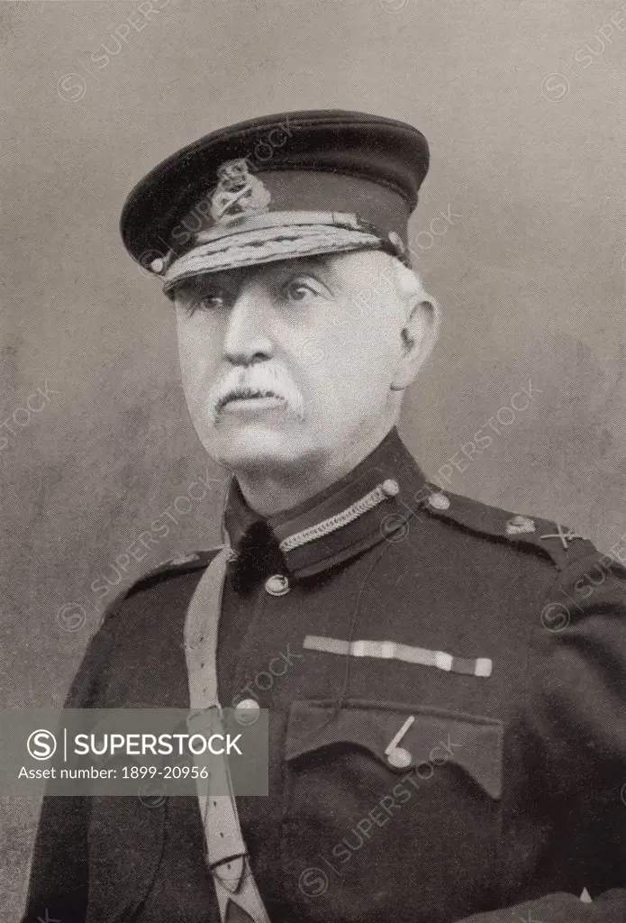General Sir Thomas Kelly-Kenny 1840 to 1914. British Army general who served in the Second Boer War. From the book South Africa and the Transvaal War by Louis Creswicke, published 1900.