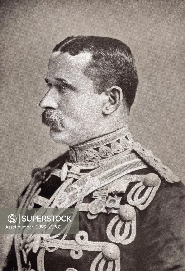 Field Marshal John Denton Pinkstone French, 1st Earl of Ypres,1852 to 1925, aka The Viscount French. British and Anglo-Irish officer. From the book South Africa and the Transvaal War by Louis Creswicke, published 1900
