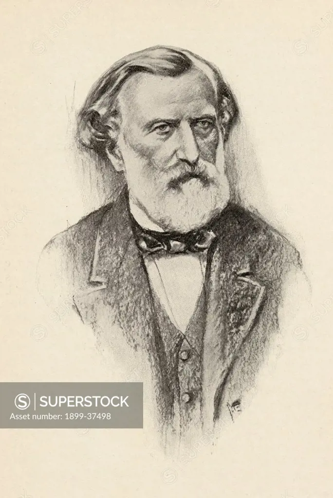 Ambroise Thomas, 1811-1896. French composer. Portrait by Chase Emerson American artist 1874-1922