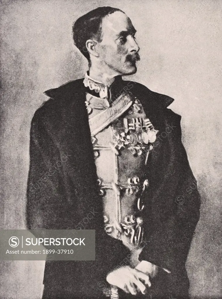 General Sir Ian Standish Monteith Hamilton 1851 to 1947 British general After a painting by John Sargent From The War Illustrated Album deLuxe published London 1916