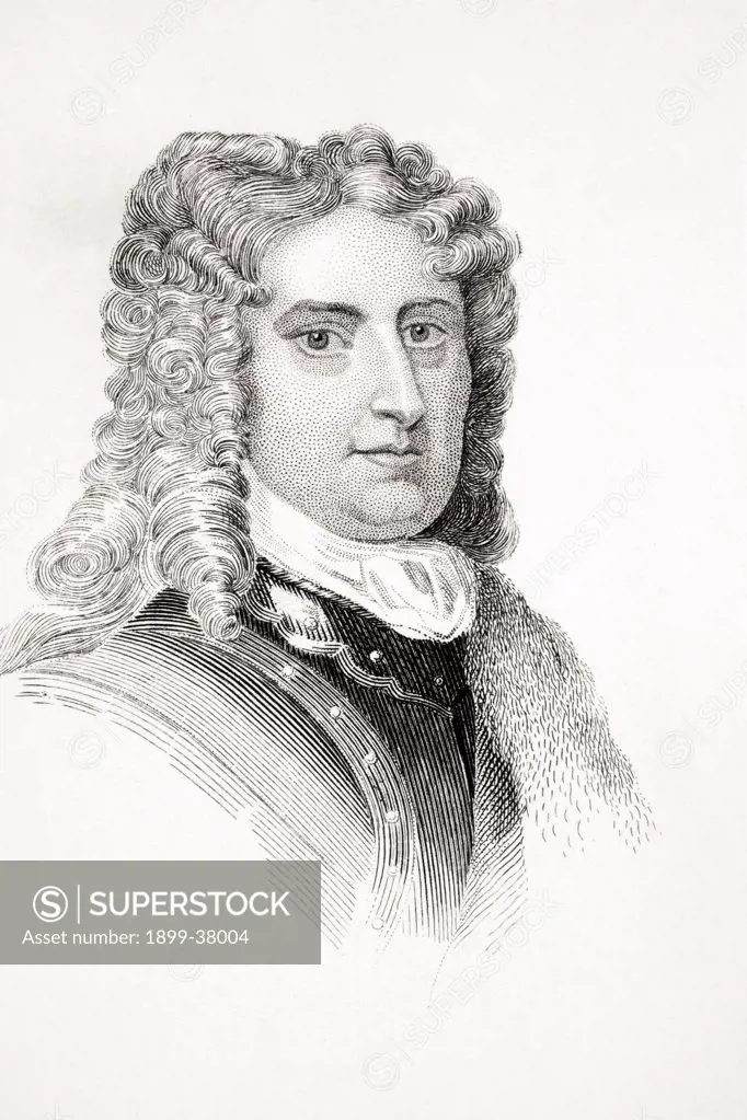John Churchill 1st Duke of Marlborough 1650-1722 English general and statesman From Old England's Worthies by Lord Brougham and others published London circa 1880's