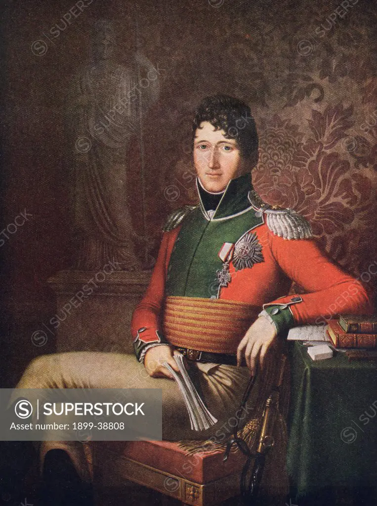 Christian VIII Christian Frederik 1786-1848 King of Denmark From the book Eidsvoll 1814 published 1914