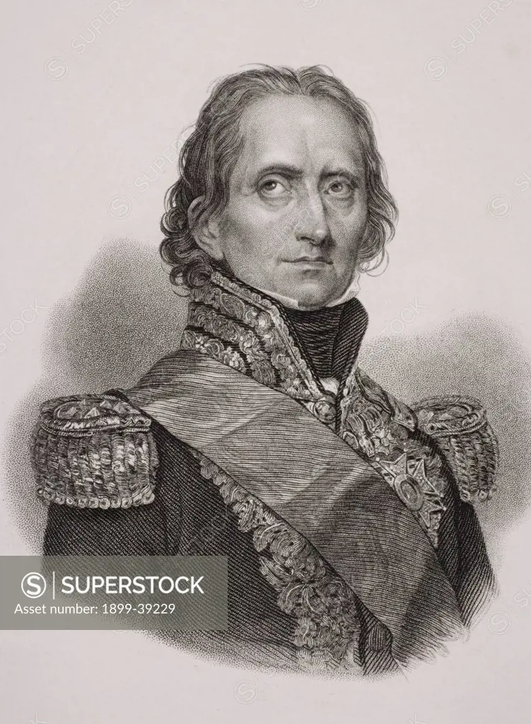 Nicolas Jean de Dieu Soult, Duc de Dalmatie, 1769-1851. French general and statesman and Marshal of France in 1804. Engraved by S. Freeman after Rouillard.
