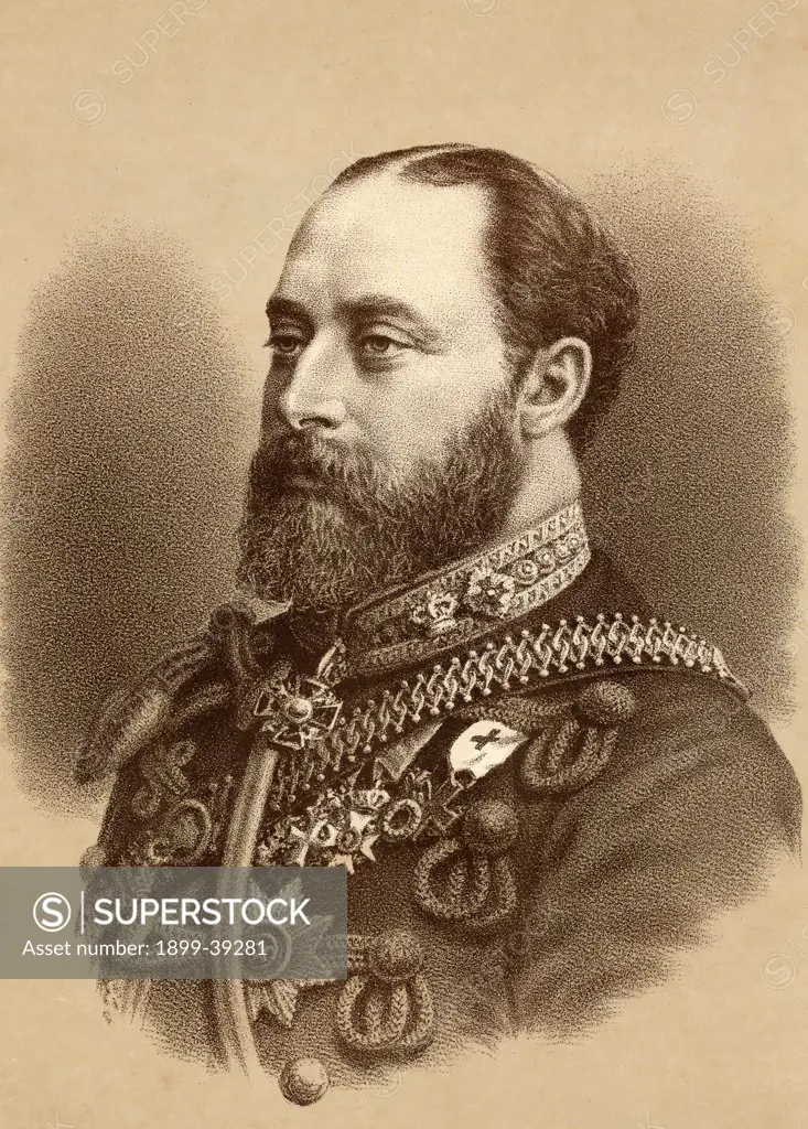 Albert Edward,1841-1910. Prince of Wales, future King Edward VII of Great Britain and Ireland, 1901-1910.