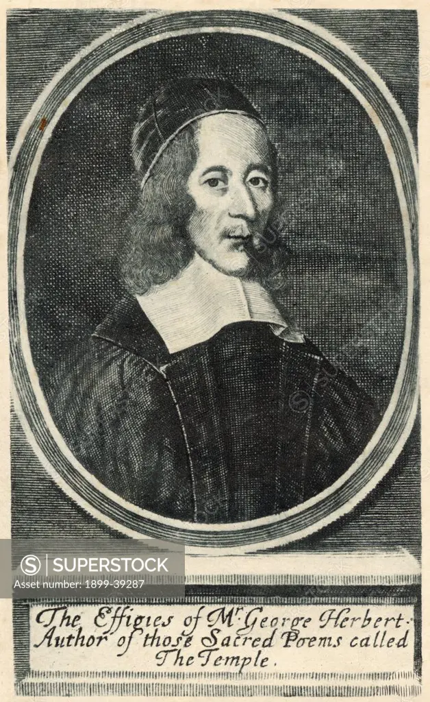 George Herbert, 1593-1633. English metaphysical poet.