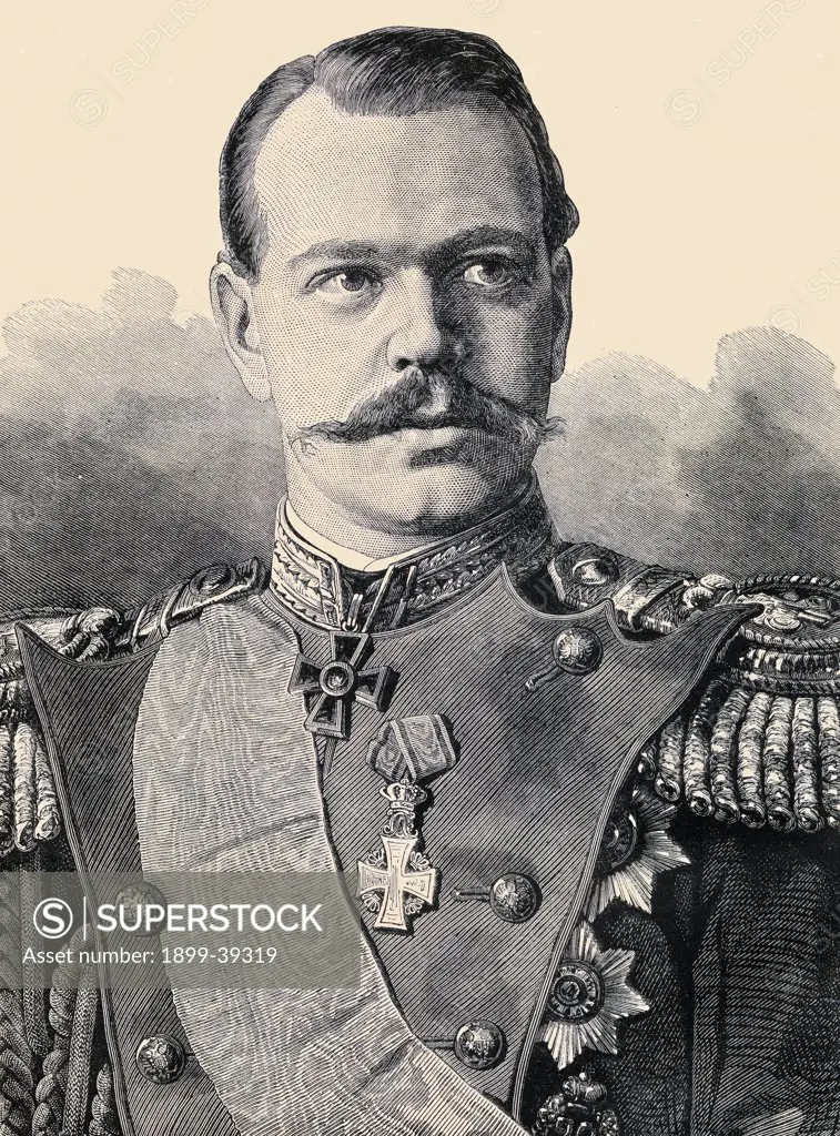 Grand Duke Alexander Alexandrovitch III, 1845-1894. Heir to the Russian throne.