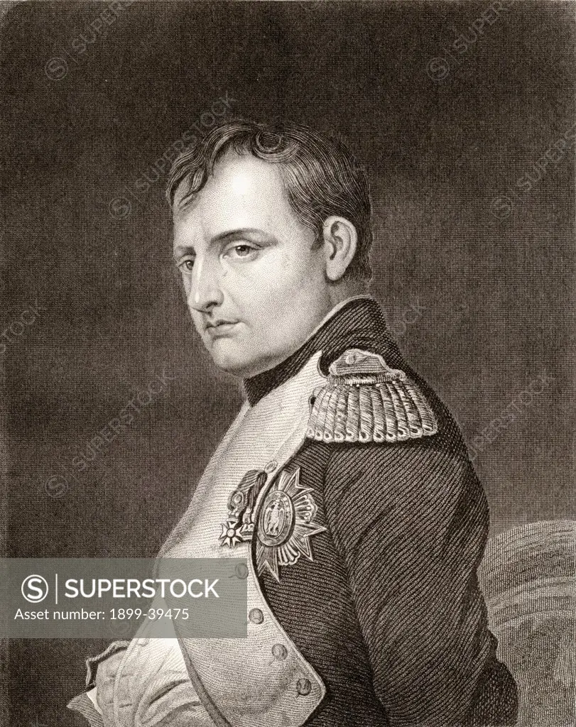Napoleon Bonaparte,1769-1821, Emperor of the French.