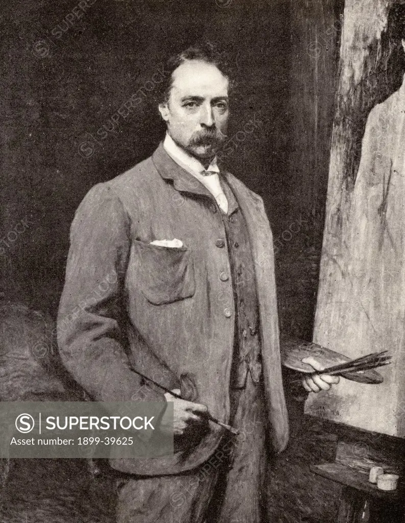 William Quiller Orchardson, 1832-1910. Scottish portrait painter and illustrator.