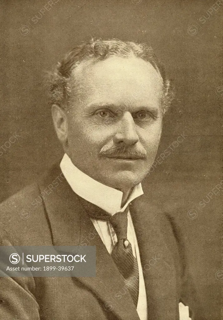 Horace Annesley Vachell, 1861-1955. English novelist and playwright. From the book ""The Masterpiece Library of Short Stories, English, Volume 9""
