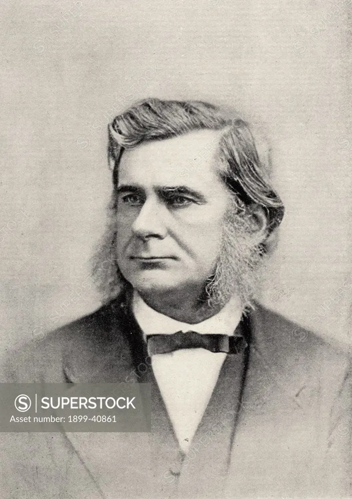 Thomas Henry Huxley,1825-1895.English physiologist, anatomist,zoologist,anthropologist, agnostic and educator. From the book ""The International Library of Famous Literature"".Published in London 1900. Volume XVIII. 