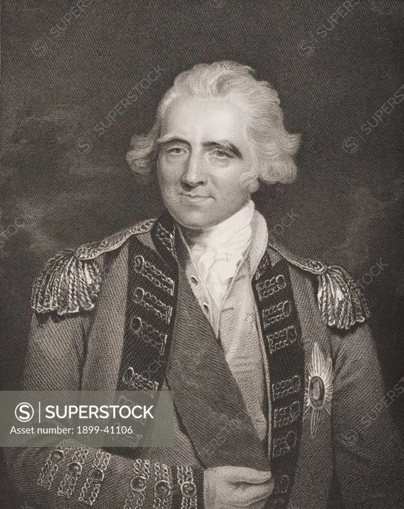 Sir Ralph Abercromby,1734-1801. British General .Engraved by W.Finden from the original of Hoppner. From England's Battles by Sea and Land by Lieut Col Williams, The London Printing and Publishing Company circa 1890s