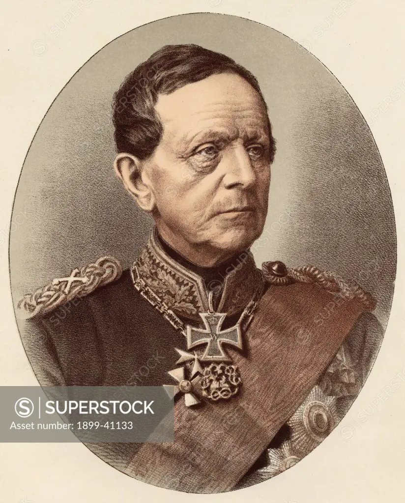 Count Helmuth Von Moltke, 1800-1891. Helmuth Karl Bernhard. German field marshall. From a photograph by Messrs. Richard and Lindner.