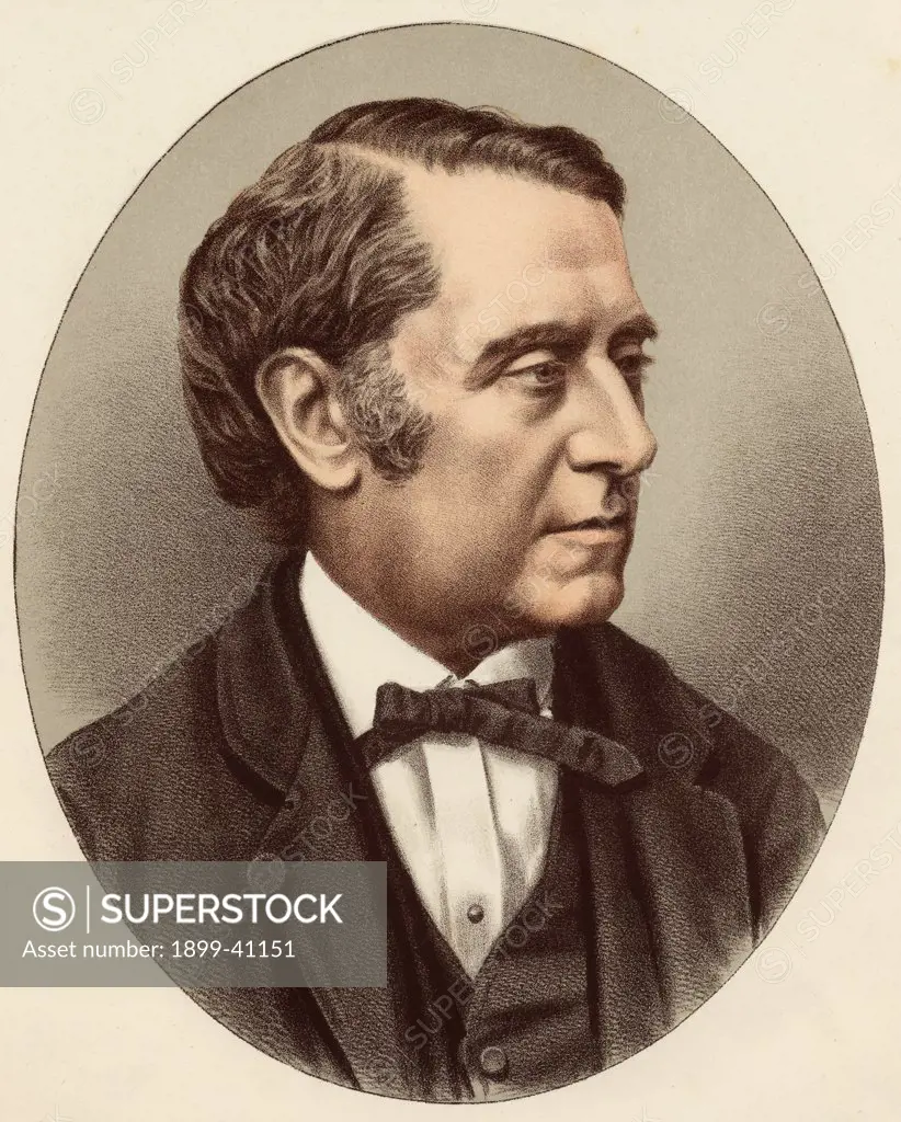 Jean-Joseph Louis Blanc, 1811-1882. Eminent orator, historian and socialist. From a photograph by Monsieur F. Mulnier.