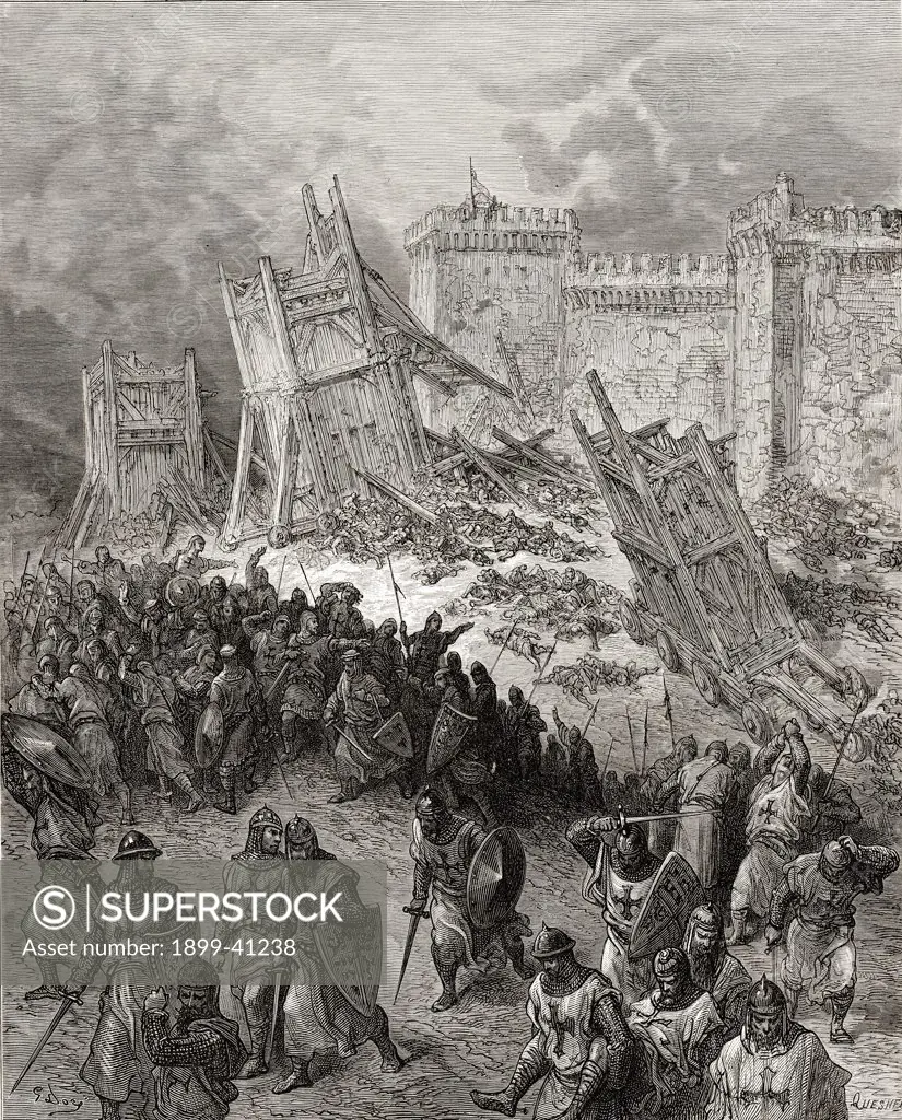 Second assault of Jerusalem the crusaders repulsed during the first crusade