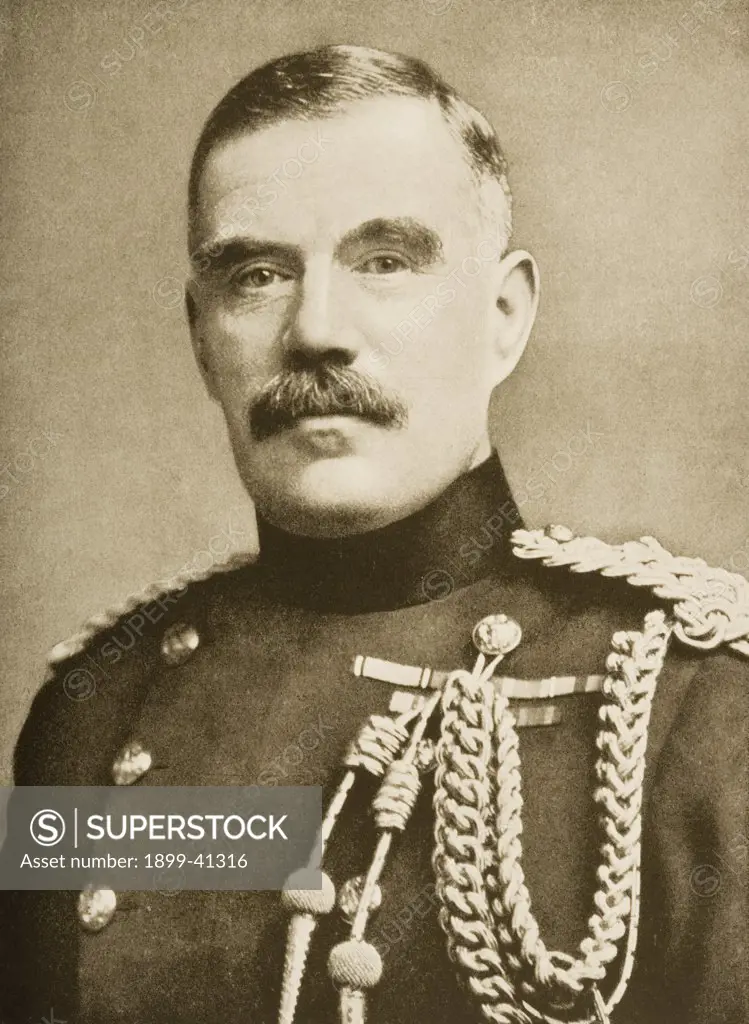 General Sir William Robert Robertson, 1860-1933. British General. From a photograph by Elliott and Fry.