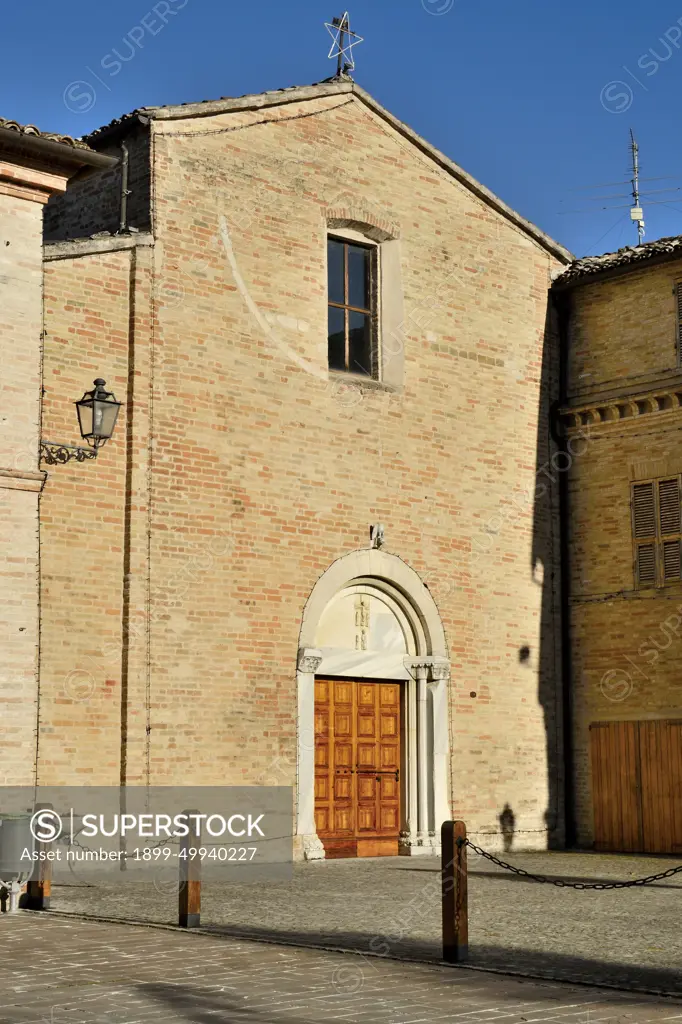 Montelupone (Marche - Mc). Abbey of San Firmano
