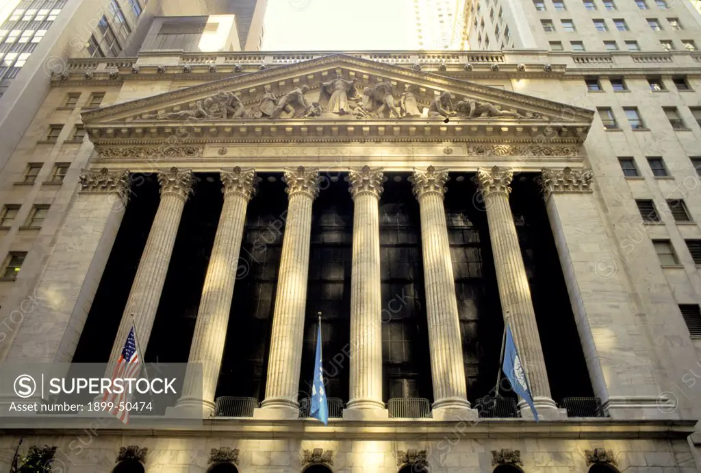 New York City, Wall Street. New York Stock Exchange