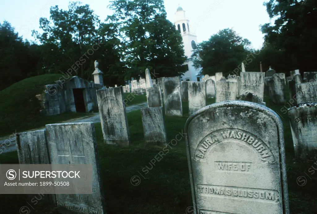 Connecticut. Cemetery.