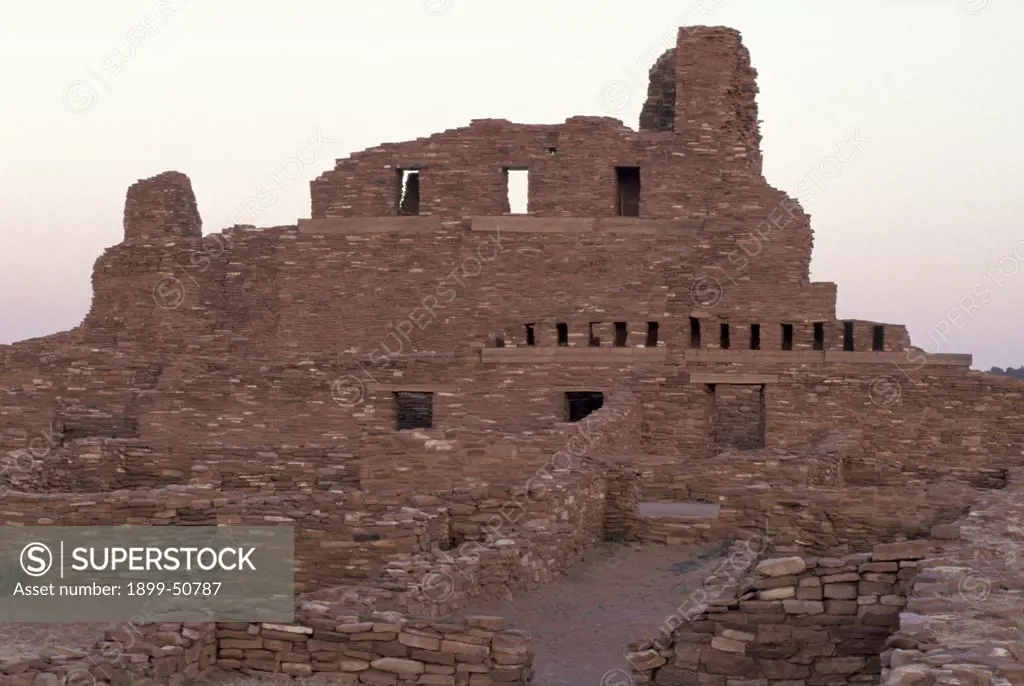 New Mexico, Salinas Pueblo Missions. Abo Ruins. Colonial Spanish And Indian, Mid 1600'S
