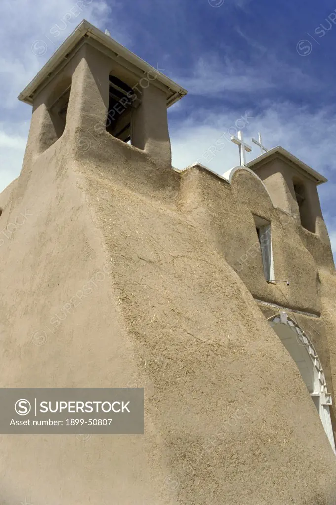 New Mexico, Taos. Ranchos De Taos. Church Of St. Francis Of Assisi. 1772.