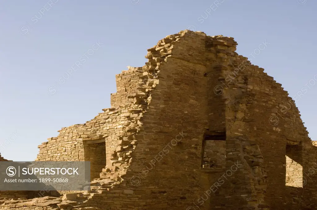 New Mexico, Chaco Culture National Historic Park. Pueblo Bonito