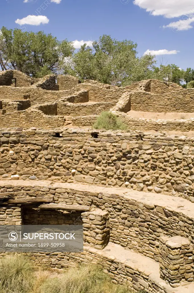 Aztec Ruins National Monument, New Mexico.Midway Between Two Ancestral Pueblo Centers Of Mesa Verde And Chaco Canyon This Pueblo Flurished From About 1050 To 1150.