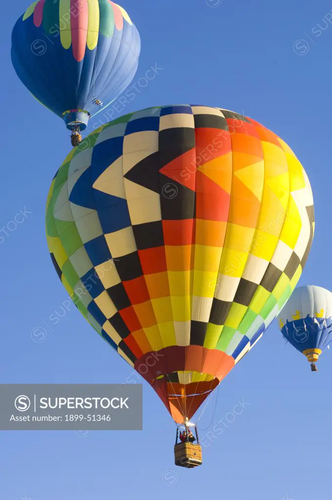 Annual Albuquerque International Hot Air Balloon Fiesta. Albuquerque, New Mexico