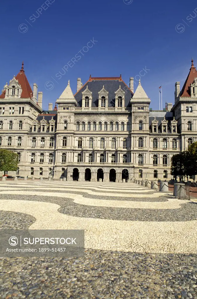 New York, Albany. State Capitol Building