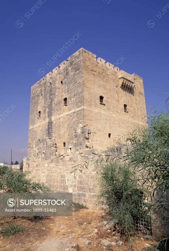 Cyprus. Limassol. Kolossi Castle