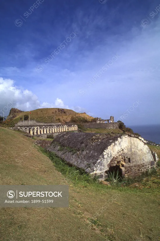 St. Kitts. Brimstone Hill Fortress