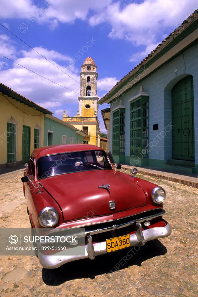 Cuba, Trinidad. Classic Car