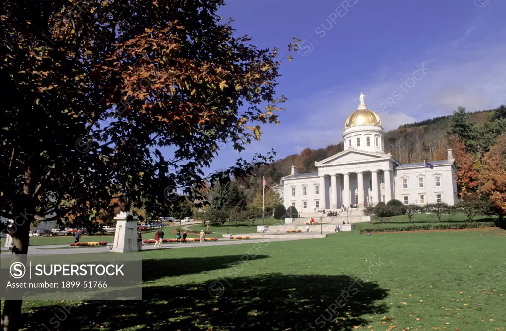 Vermont. Montpelier. State Capitol.