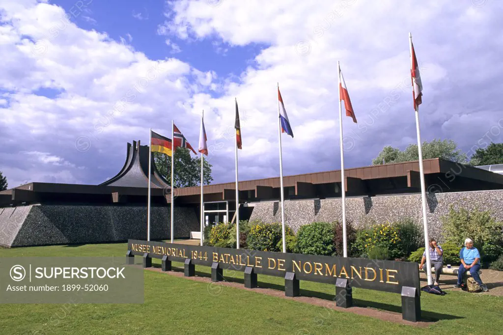 France, Normandy. World War Ii Museum Of 1944 Battle At Omaha Beach