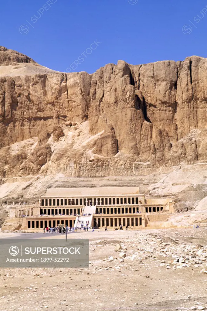 Egypt, Valley Of The Kings, Funeral Temple Of Queen Hatshepsut.