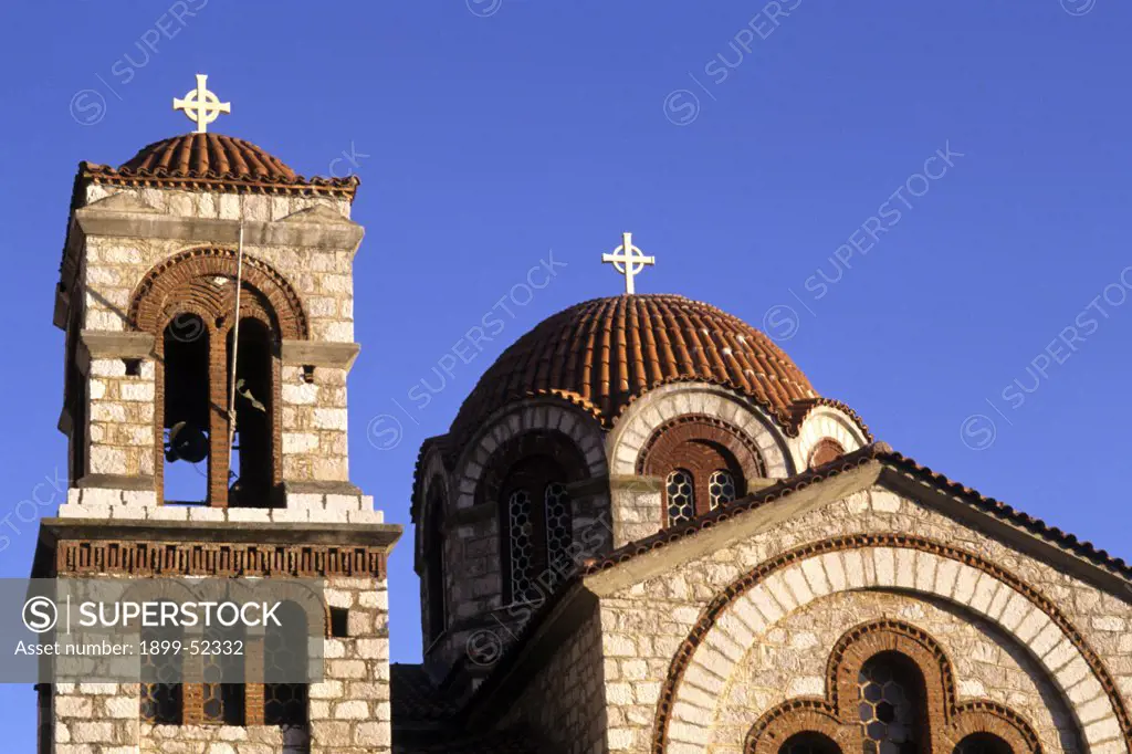 Greece, Delphi. St. Nicholas Greek Orthodox Church