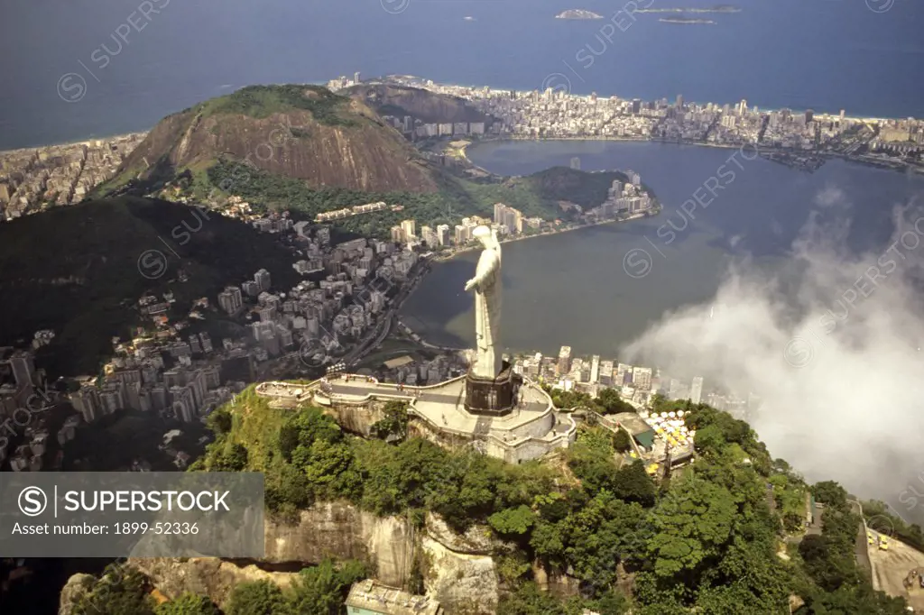 Brazil, Rio De Janeiro. Corcovado Christ Statue