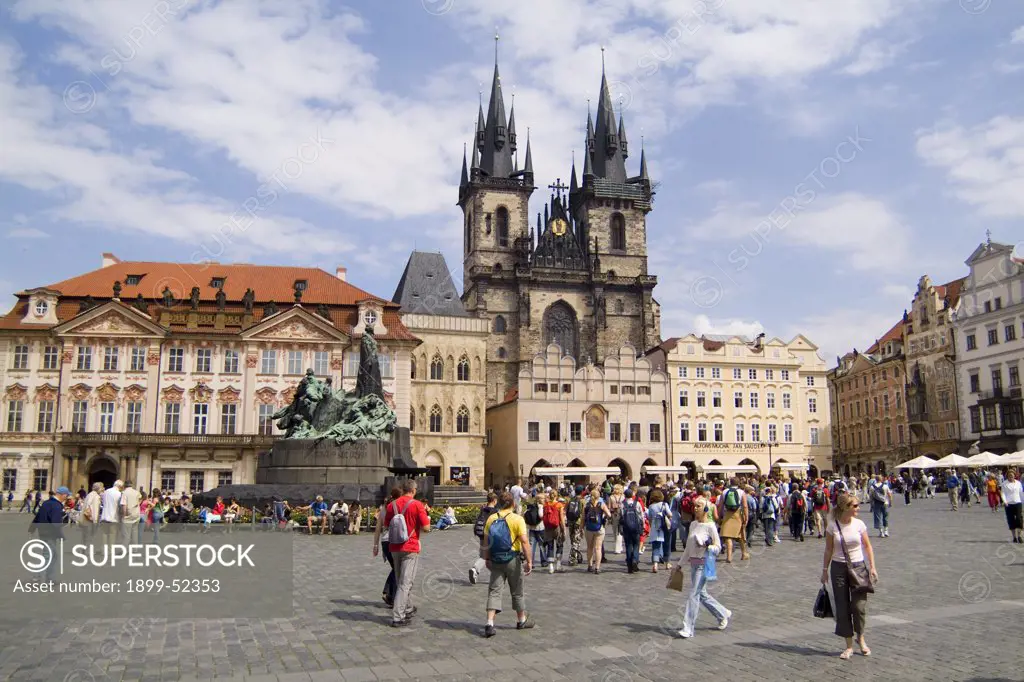 Old Town Of City Of Prague In Czech Republic