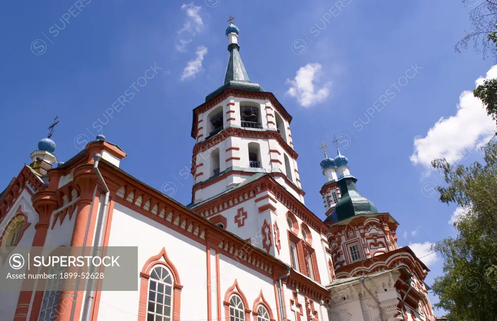 Old St Nikolays Russian Orthodox Church, Irkutsk In Siberia Russia
