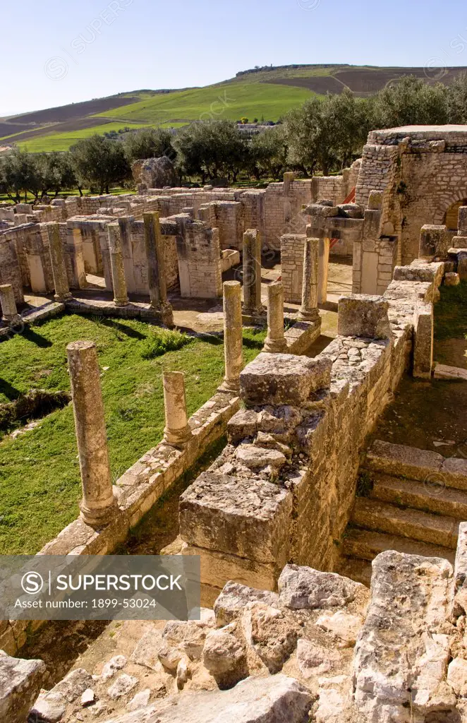 Brothels In 2Nd Century Roman Ruins, Dougga, Tunisia