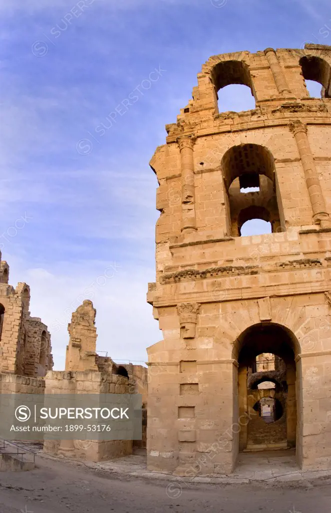 El Jem Roman Amphitheater, El Jem, Tunisia
