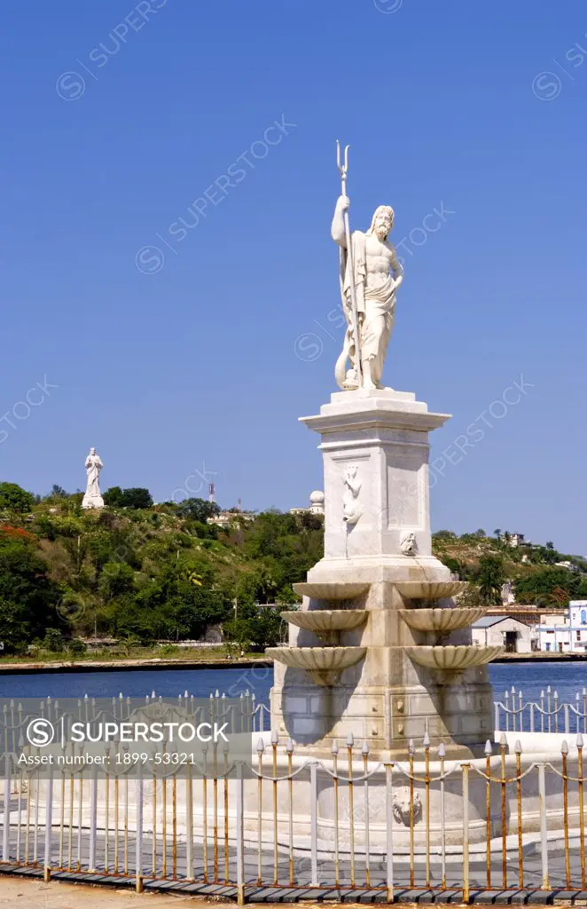 Christ Statue In Havana, Cuba