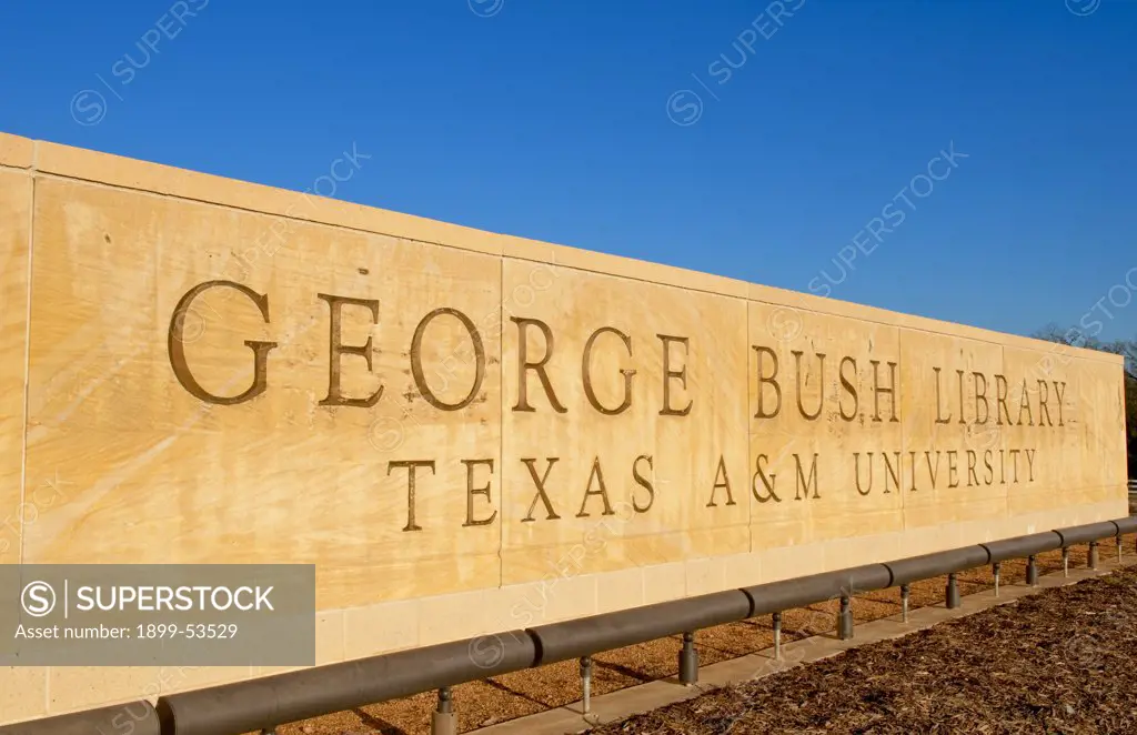 George H.W. Bush Library At Texas A&M University In College Station Texas