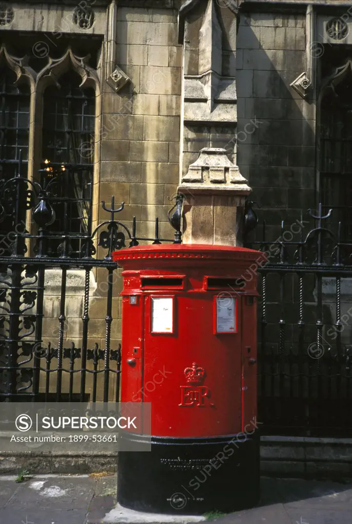 England, London. Mailbox