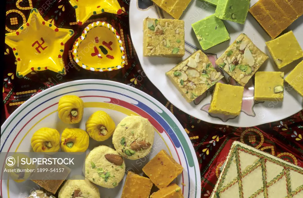 India. Diwali Festival Sweets