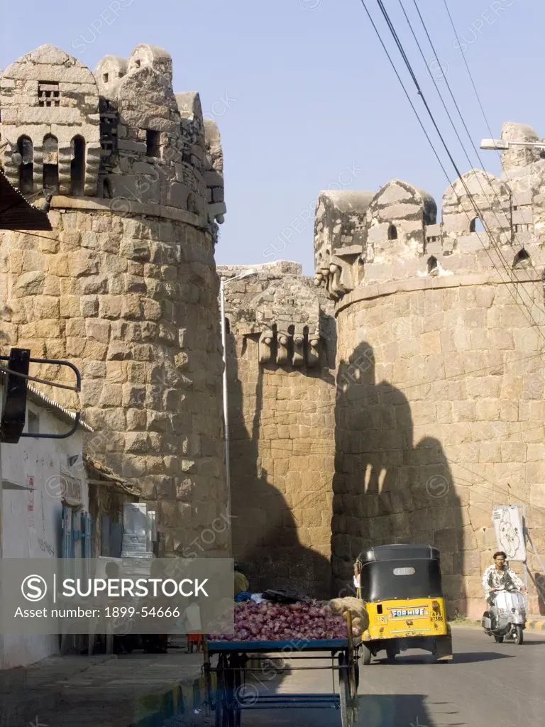 Golconda Fort, Hyderabad, Andhra Pradesh , India