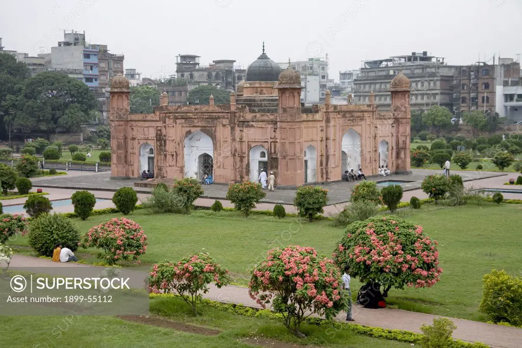 Lalbagh Fort, Bangla-Muslim Style Architecture, Dhaka, Bangladesh (Also Known As Fort Aurangabad)