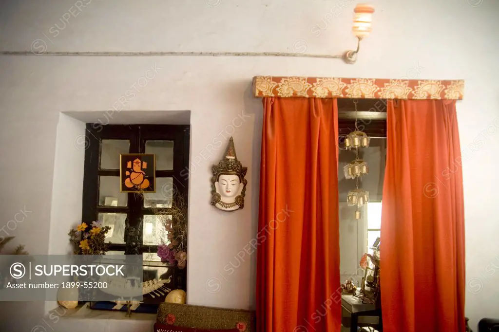 Drawing Room In Himalaya Home, Mussoorie, Uttaranchal, India