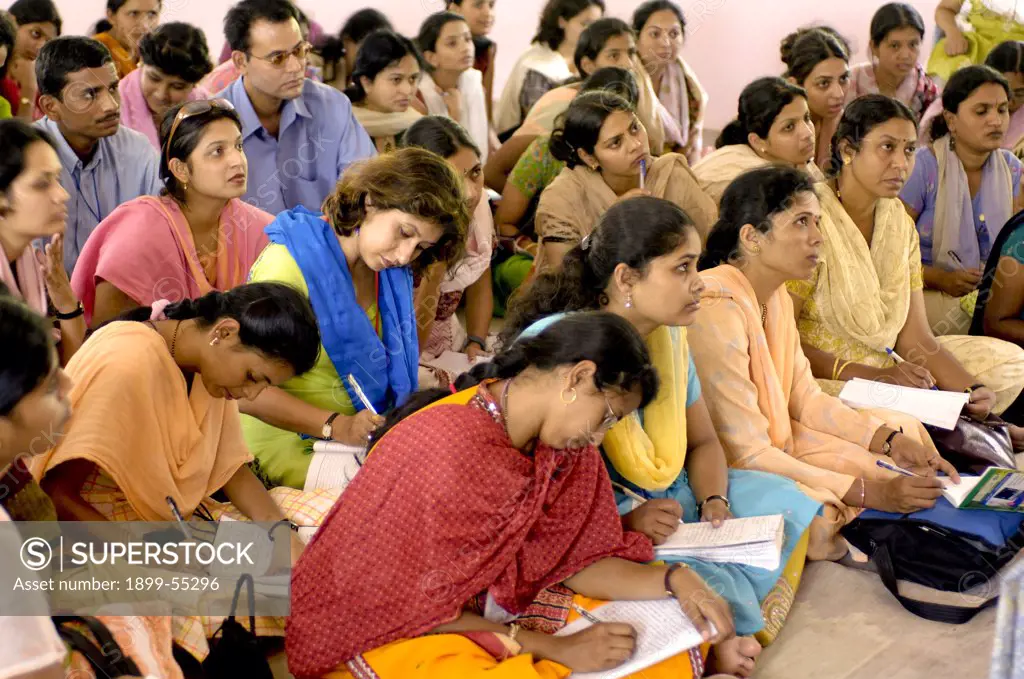 Training Session At Ralegan Siddhi Near Pune, Maharashtra, India